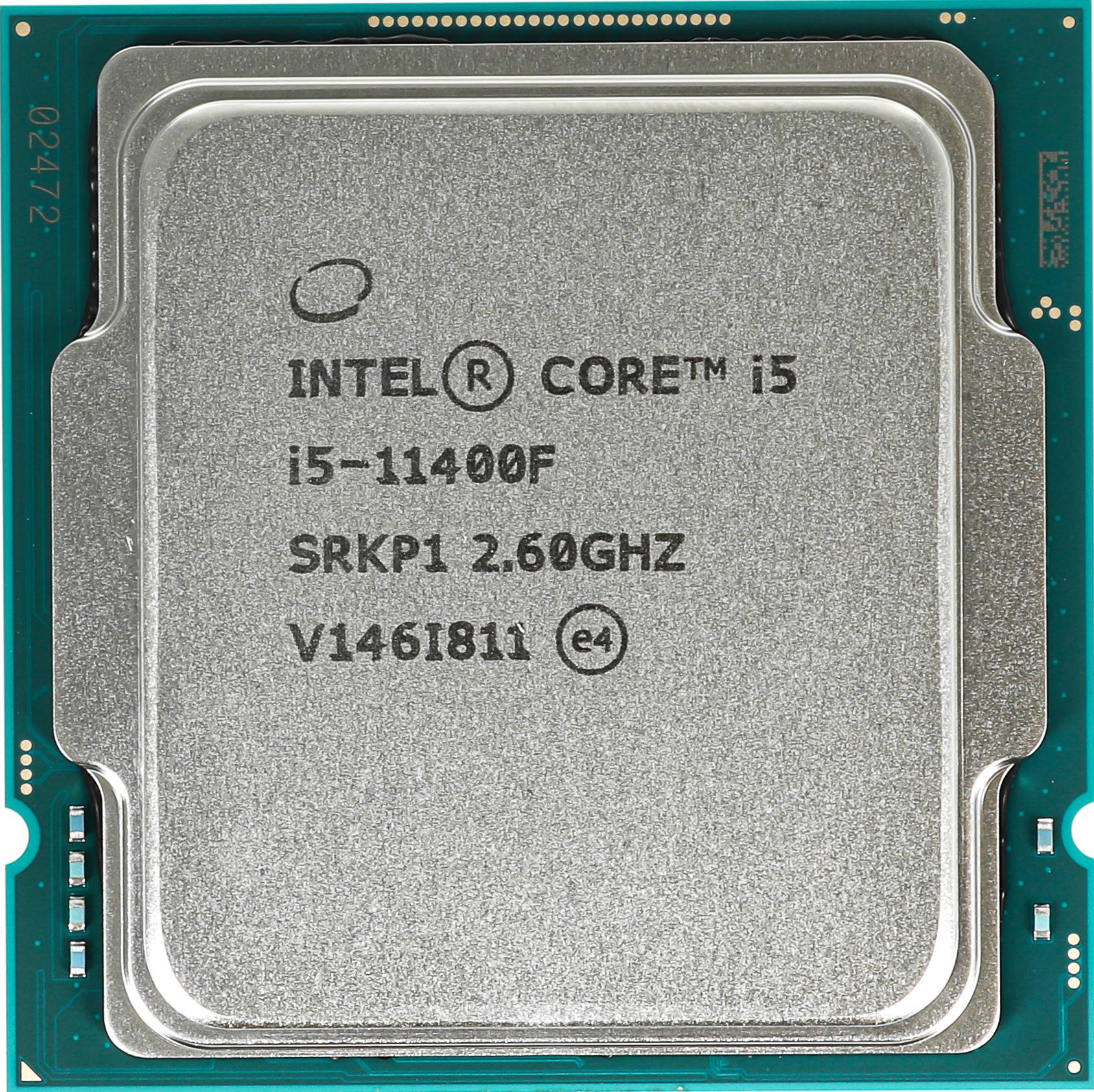 Процессор Intel Core i5-11400F (s1200, 12T, Tray) (i5-11400F) Новый